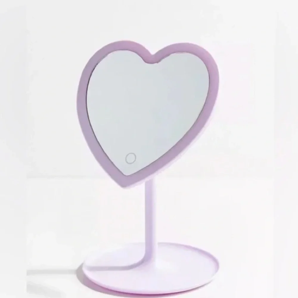 UO Purple Heart Vanity Mirror